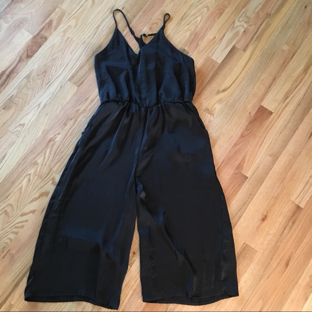 NWT xhilaration black jumpsuit size M